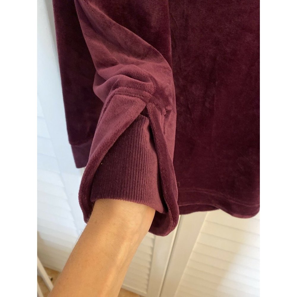 Ideology Performance Velour Pullover Sweatshirt - image 4